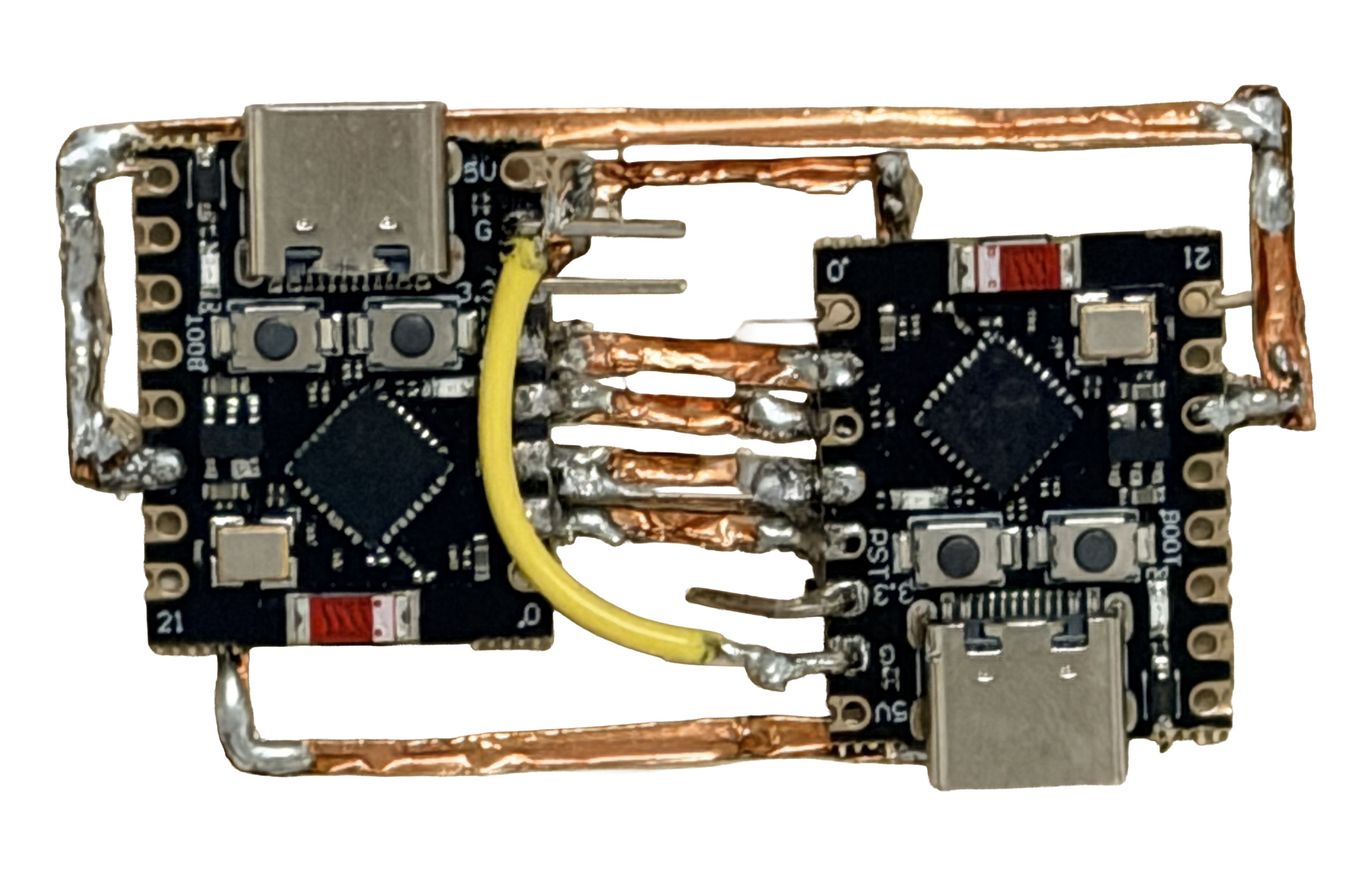 Mi primer prototipo feo que funciona (con una PCB impresa en 3D)