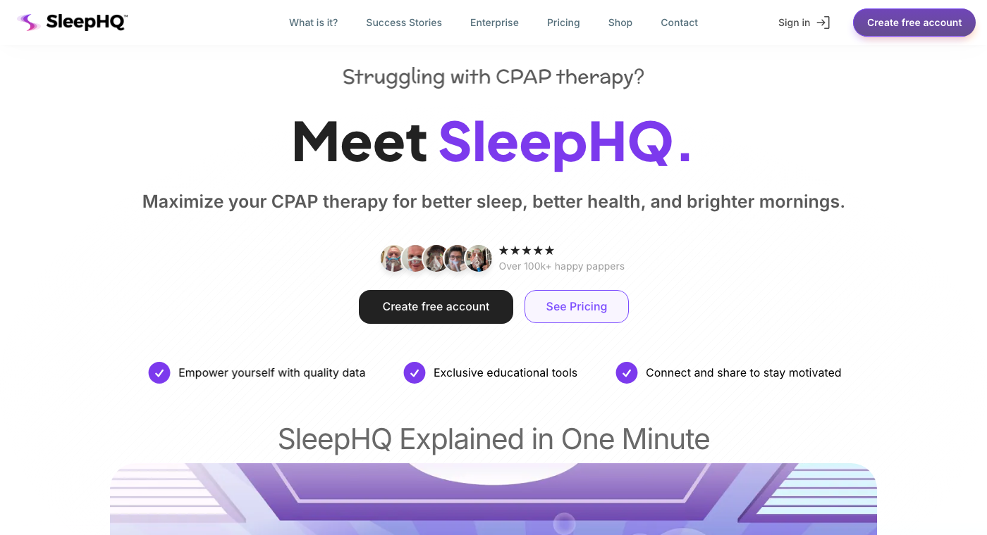 We support uploading to SleepHQ now